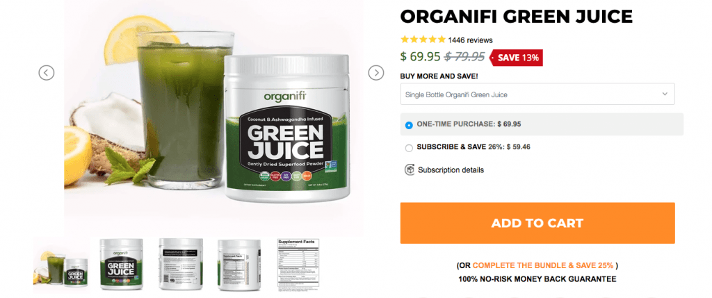 Organifi Website