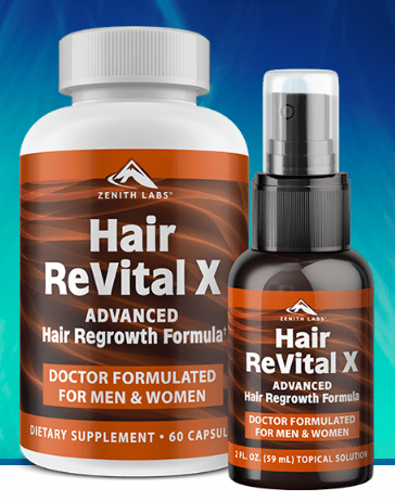 Hair ReVital X Hair Regrowth Formula Products