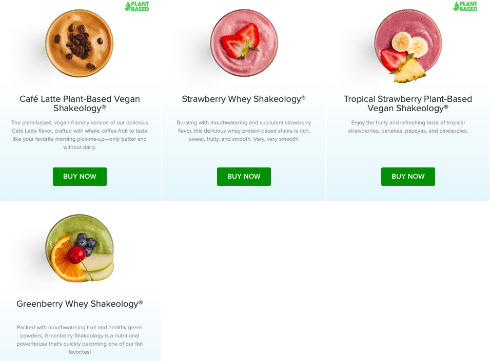 Shakeology by TeamBeachBody Flavors 3