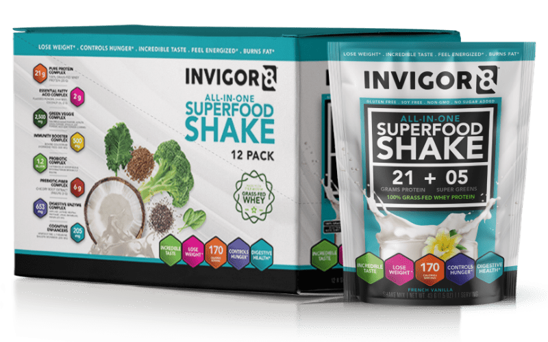 INVIGOR8 Superfood Shake Vanilla (Single Bottle)