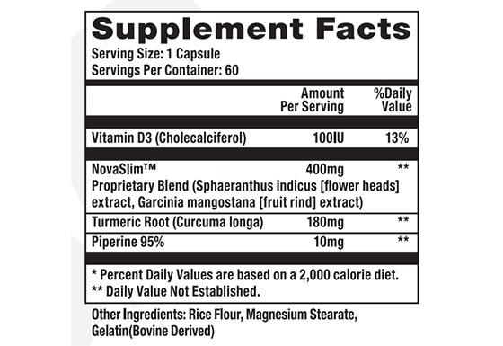 Oxitrim Diet Pills Ingredients
