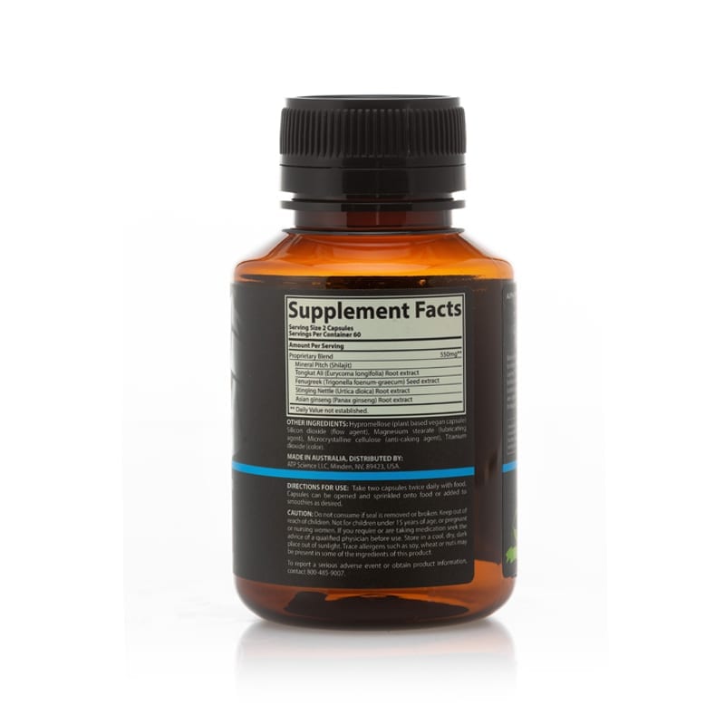 Alpha Mars Supplement facts