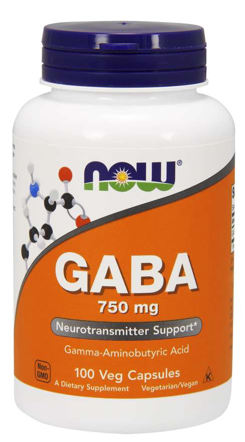 GABA 750 mg Veg Capsules