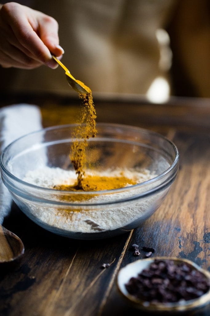 Cooking turmeric
