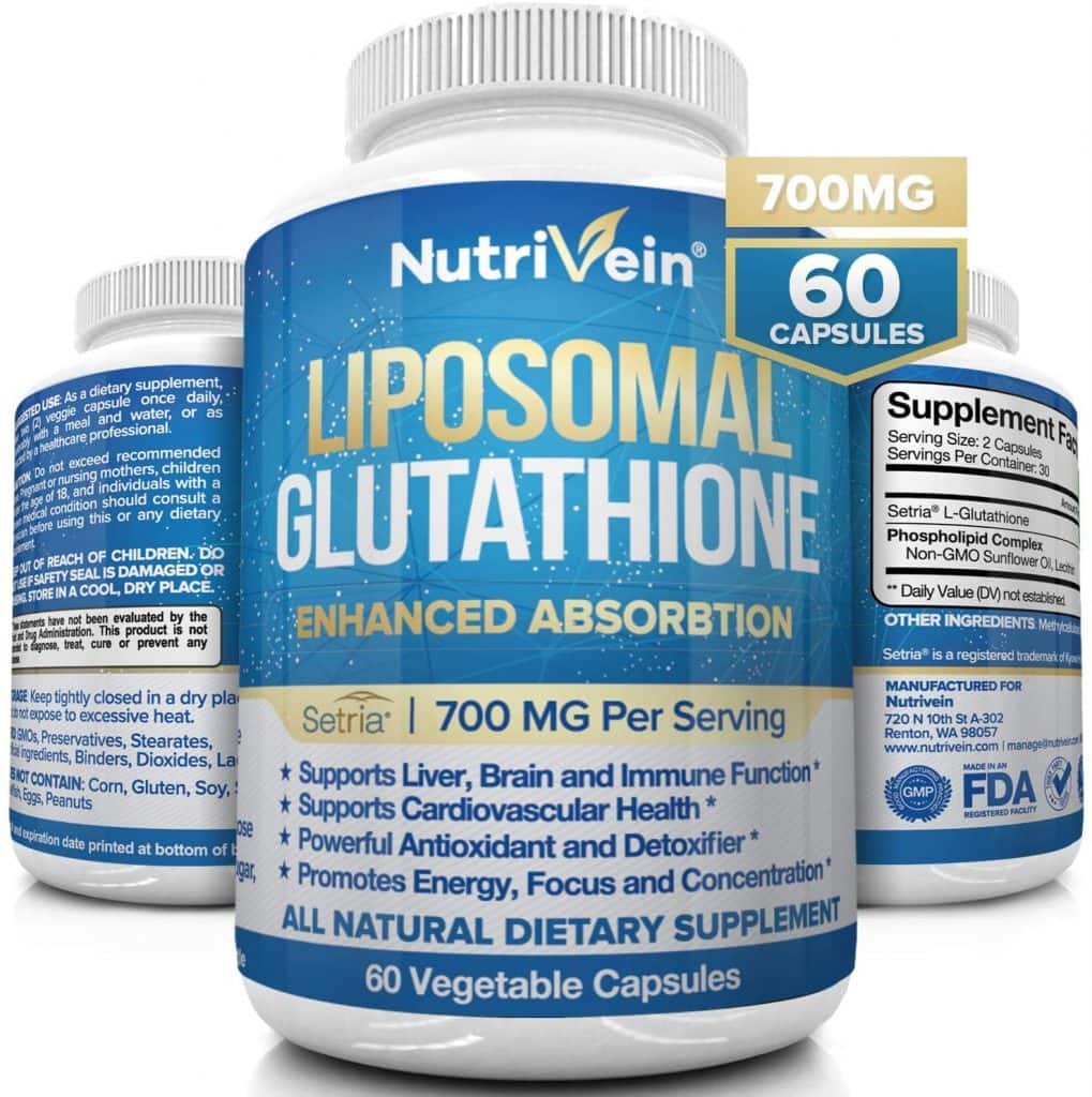 Liposomal Glutathione, from NutraVein