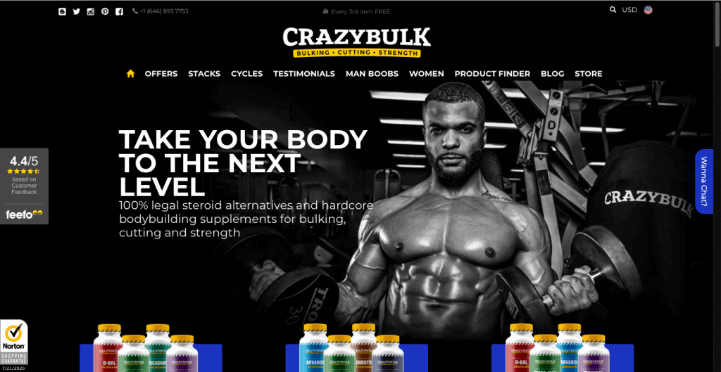 CrazyBulk DecaDuro Website