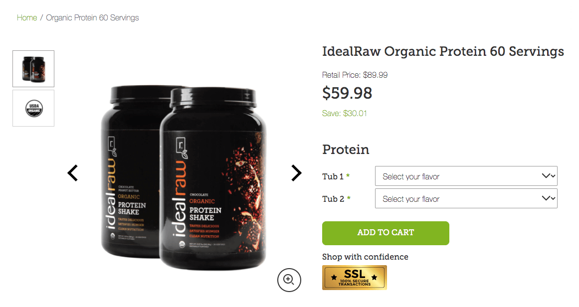 IdealRaw Website