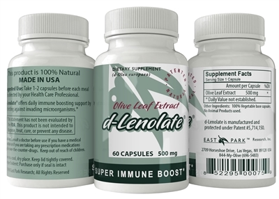 East Park Research d-Lenolate Bottle