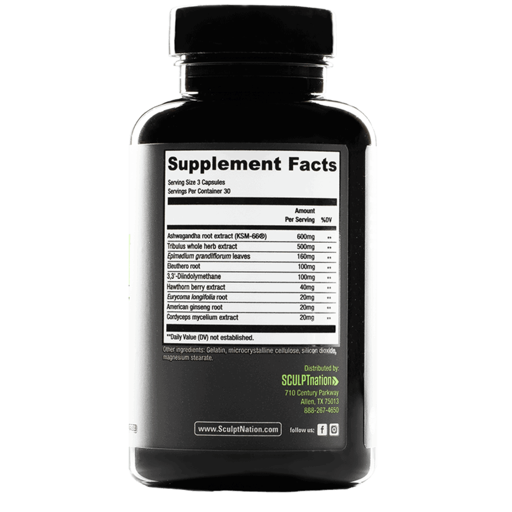 Test Boost Max-Supplement Facts