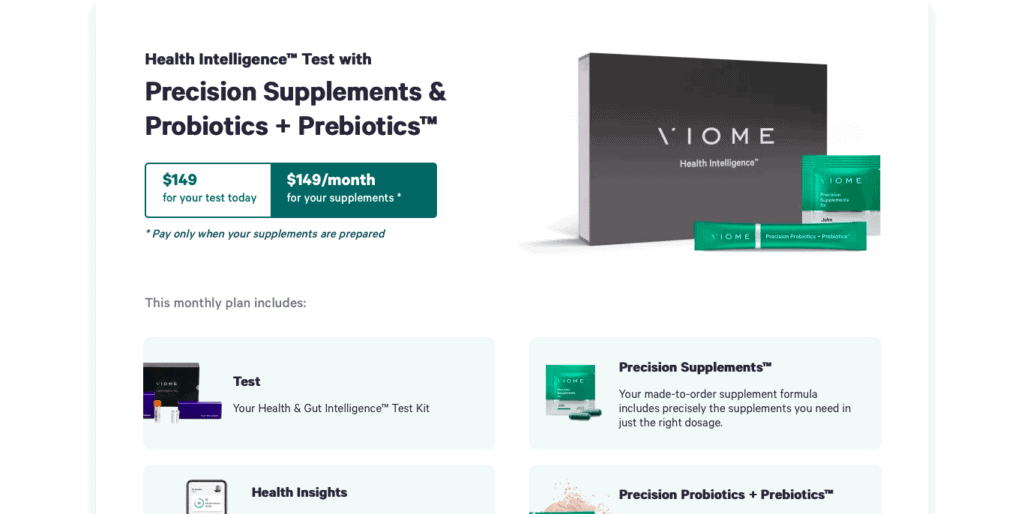 Viome Supplements