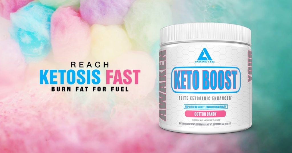 Awakened Labz Keto Boost Cotton Candy
