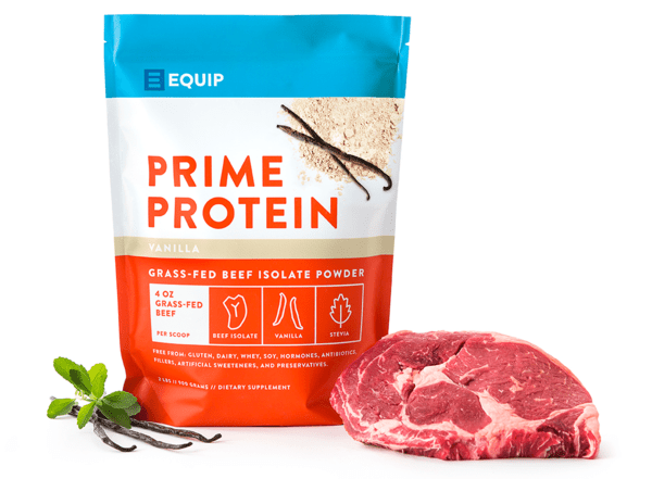 Prime Protein By Equip Foods - Grass Fed Beef Isolate Powder