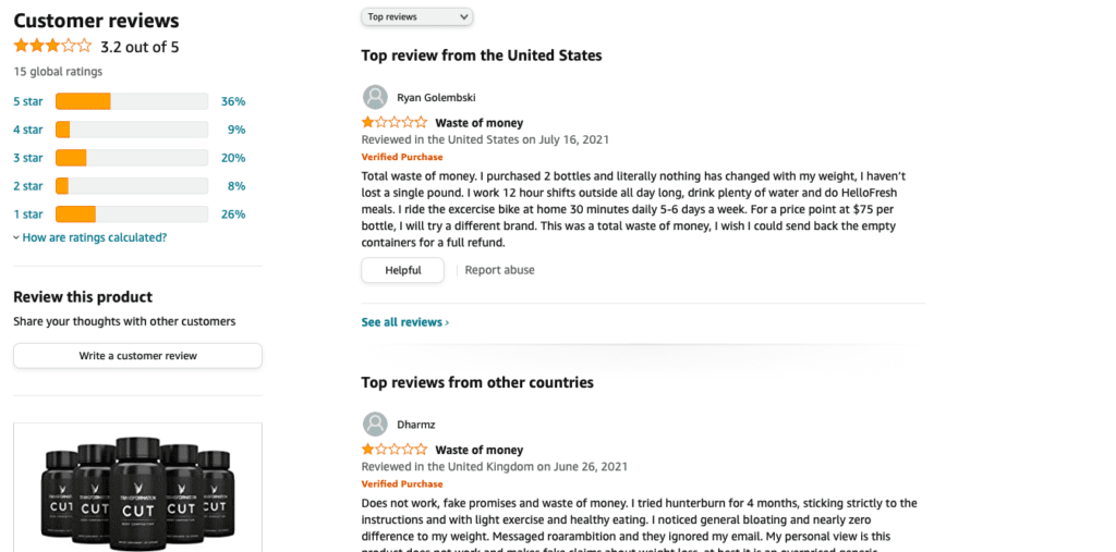 Hunter Burn - Customer Reviews