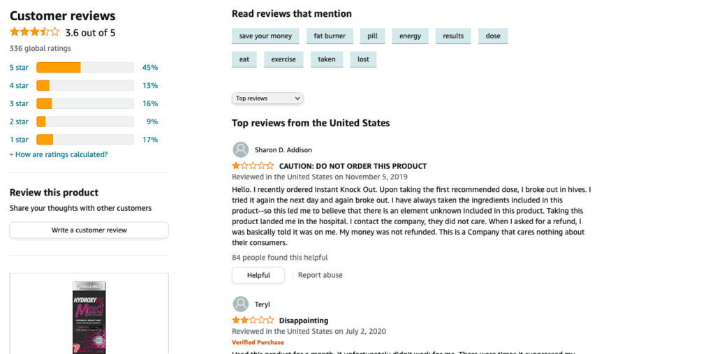 Instant Knockout - Customer Reviews