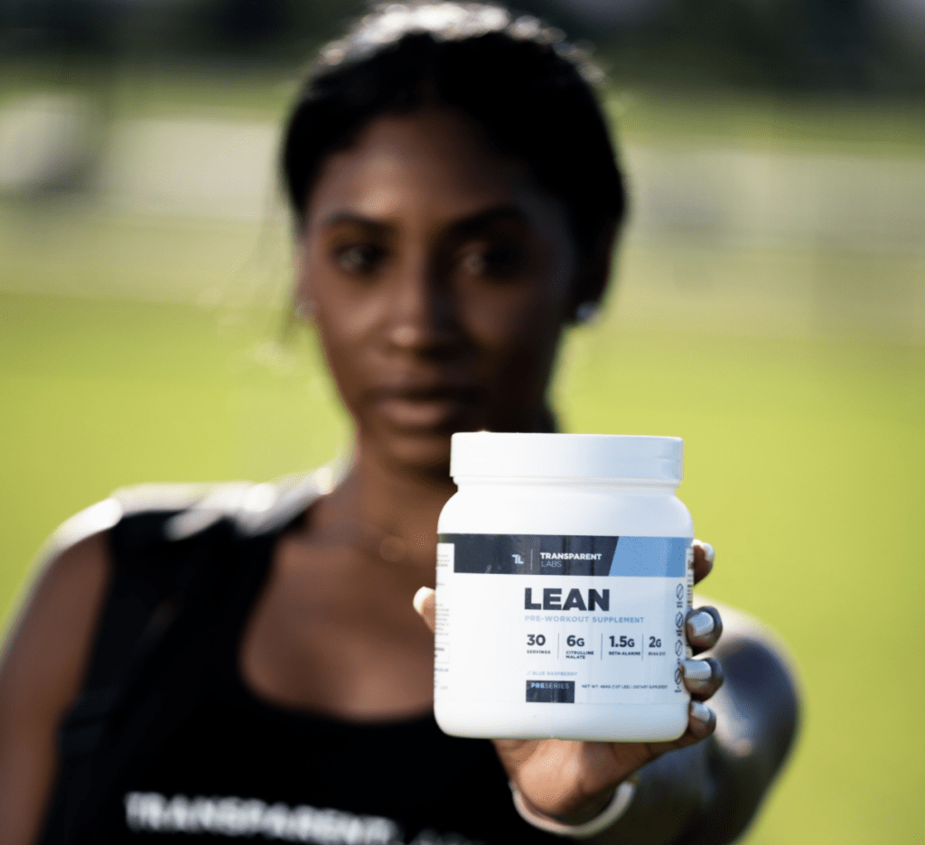 transparent labs lean for athletes