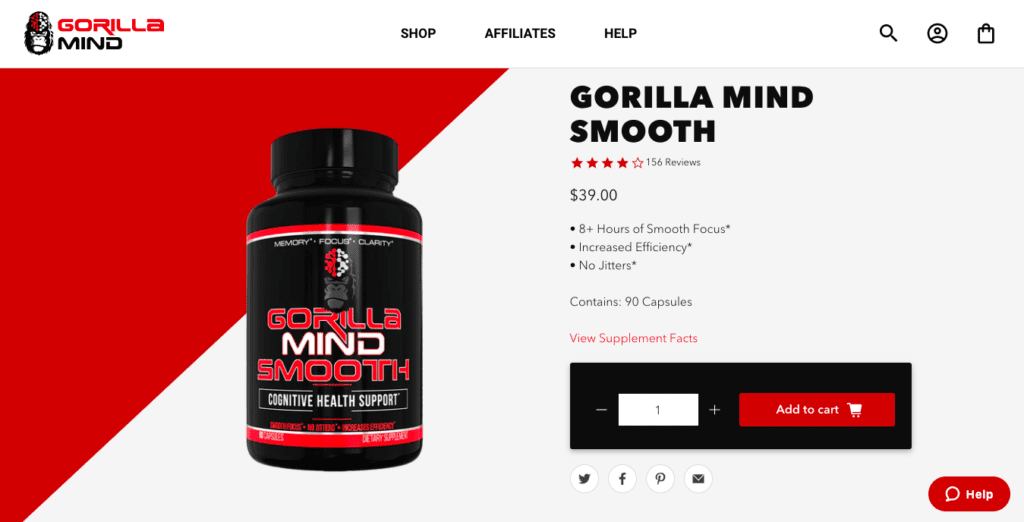 gorilla mind smooth website