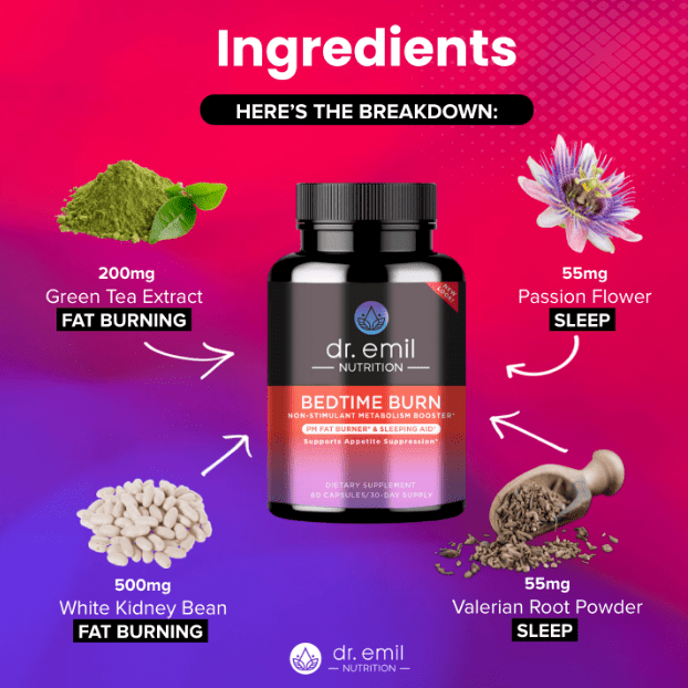 bedtime burn ingredients