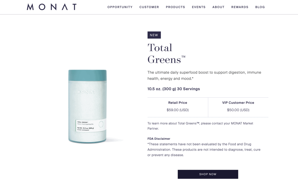 monat total greens where to buy