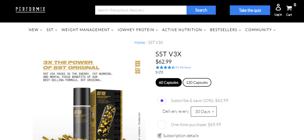 sst v3x website