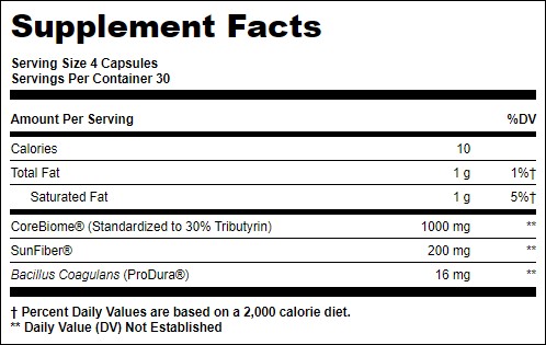 bio complete 3 supplement facts
