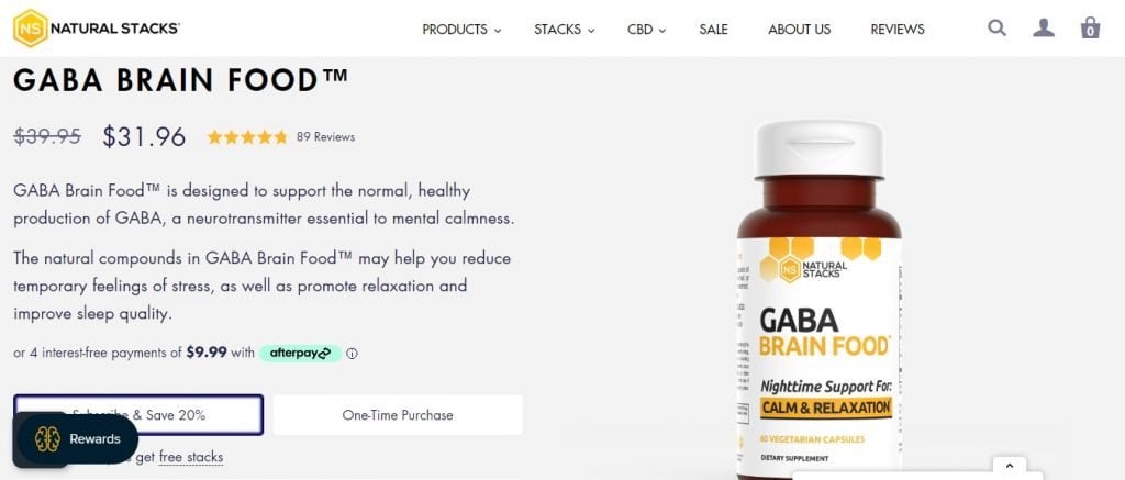 gaba brain food where to buy