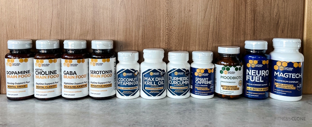 GABA Brain Food And Other Natural Stacks Supplements