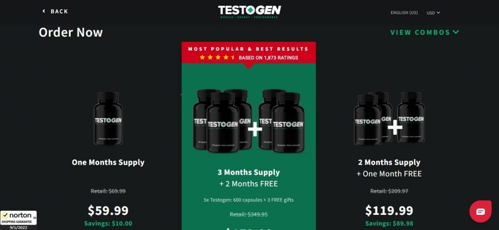 testogen price