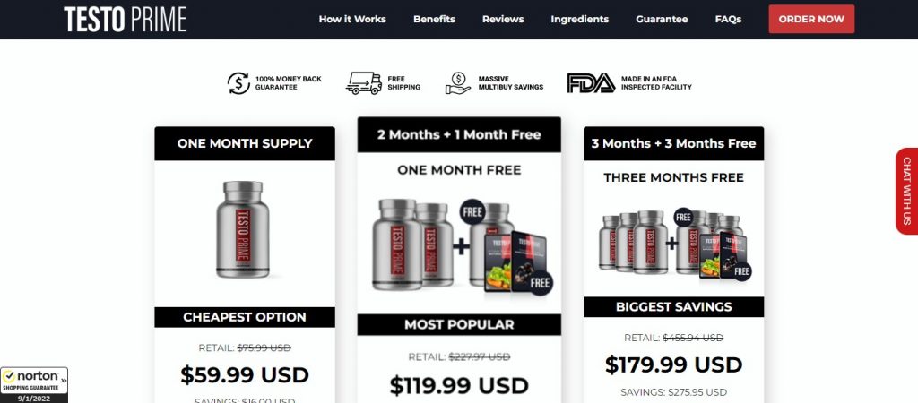 testoprime price