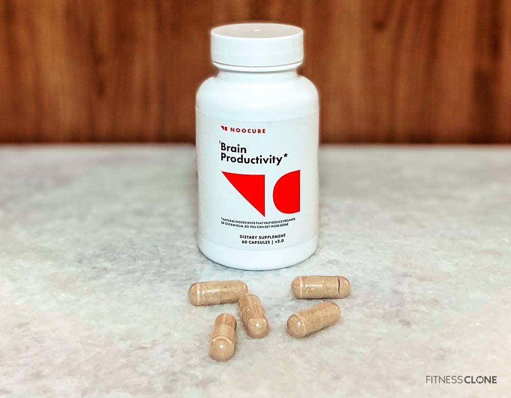 NooCube Bottle And Pills