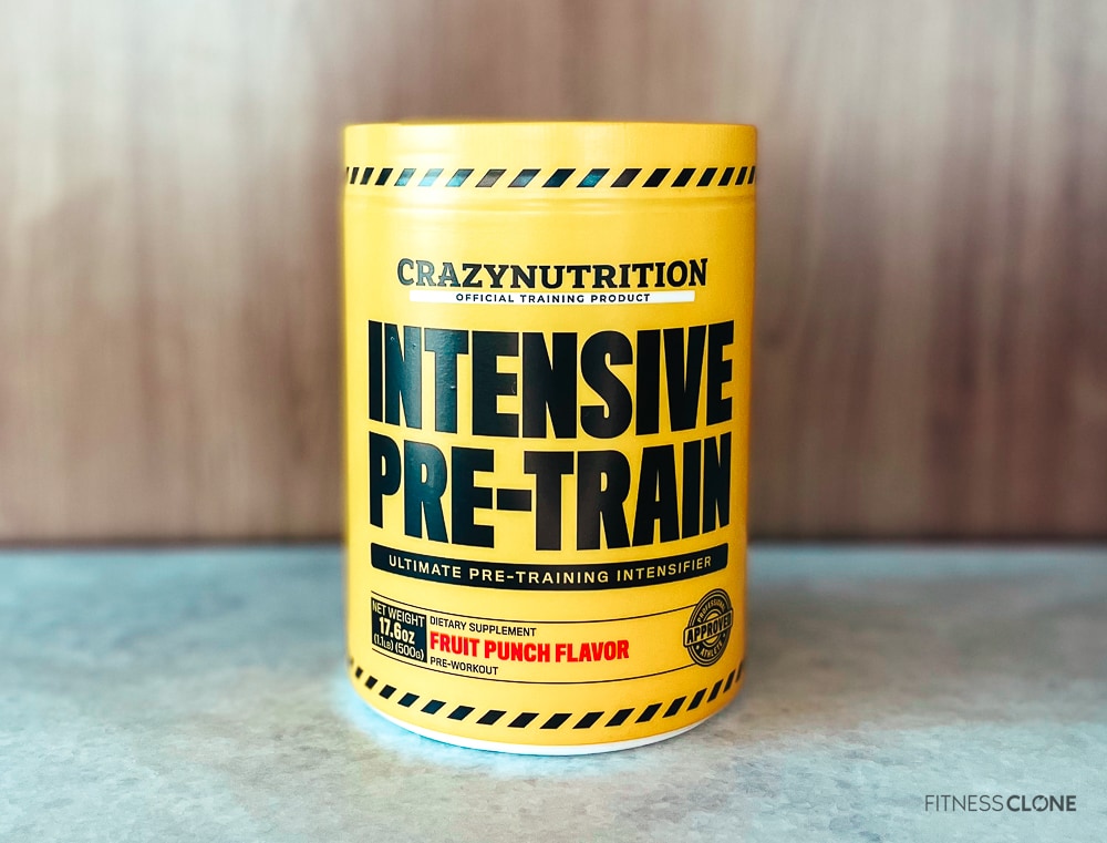 Crazy Nutrition Intensive Pre-Train