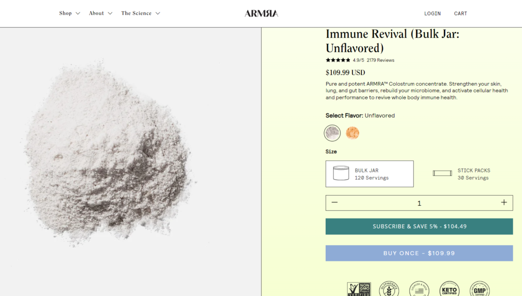 armra website