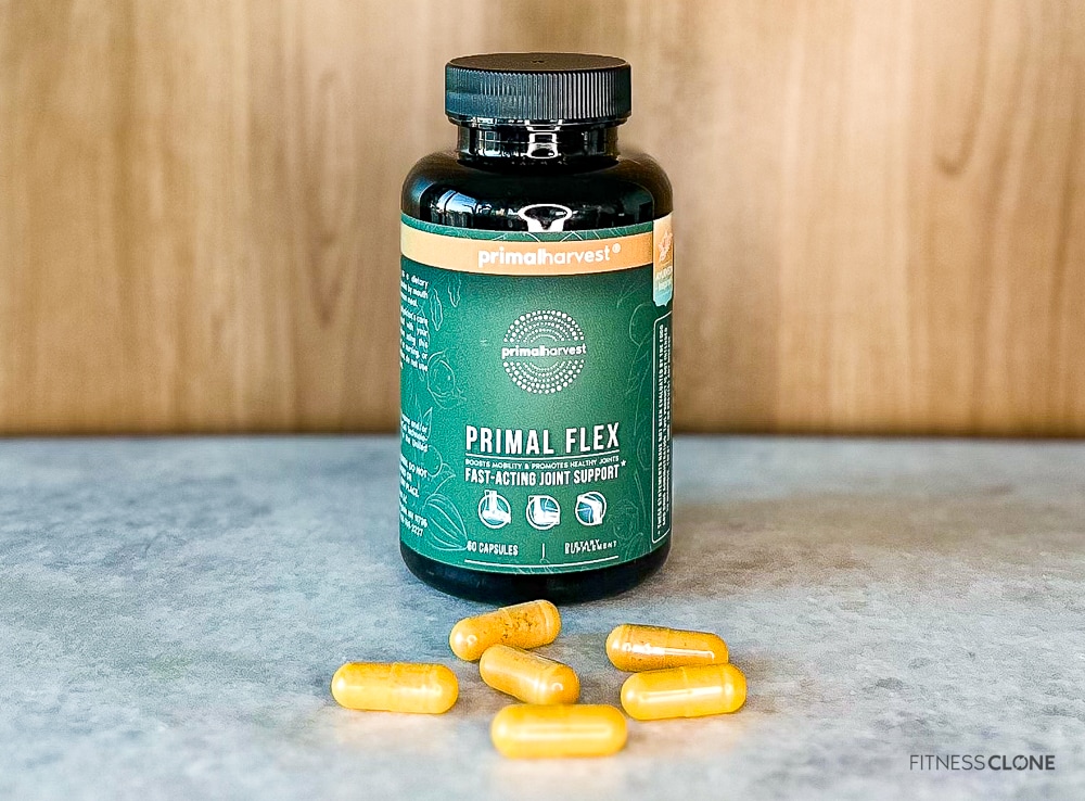 Primal Flex Bottle And Pills