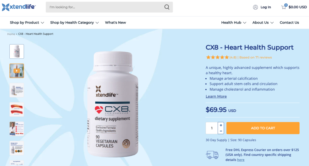 CX8 Website