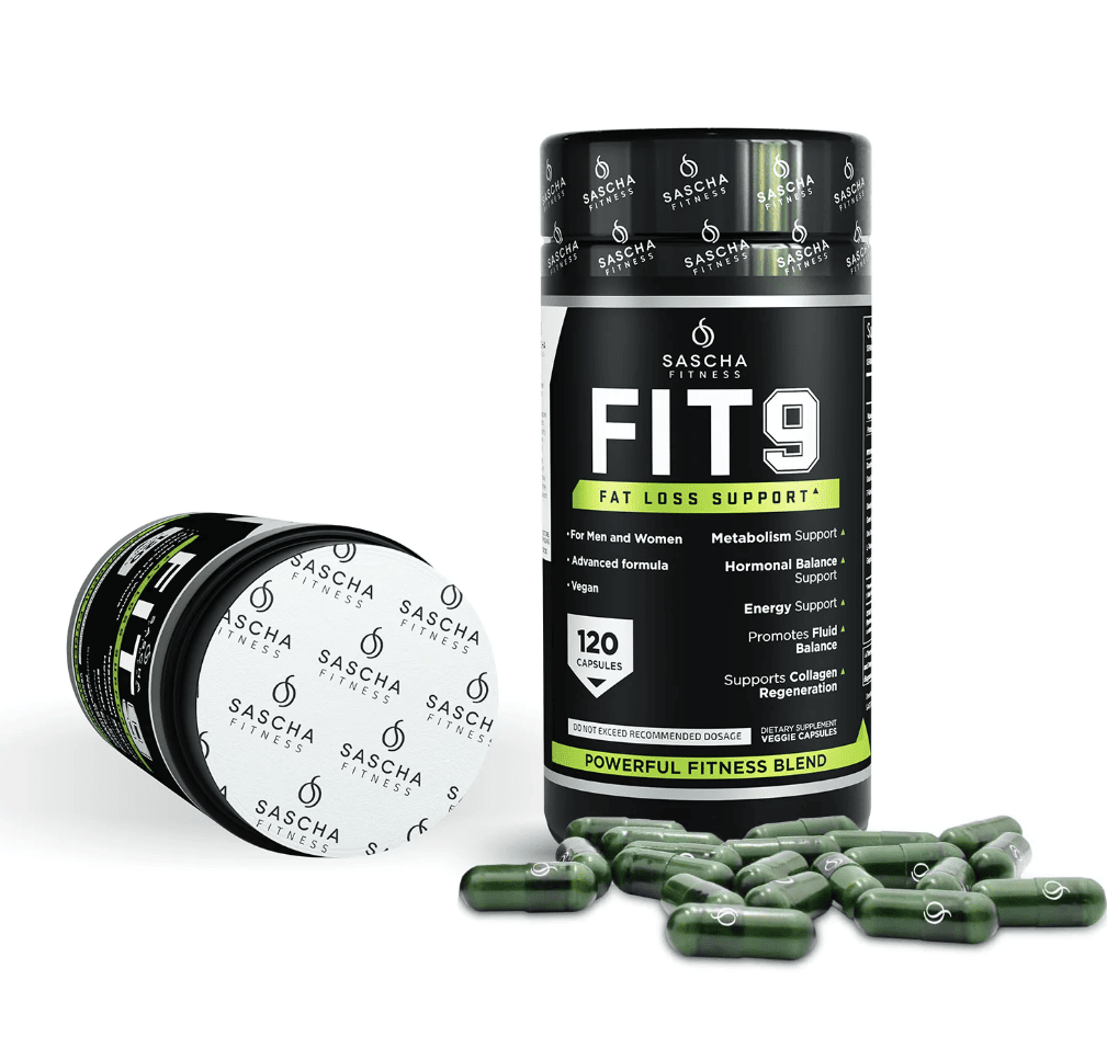 Fit9 Bottle And Pills