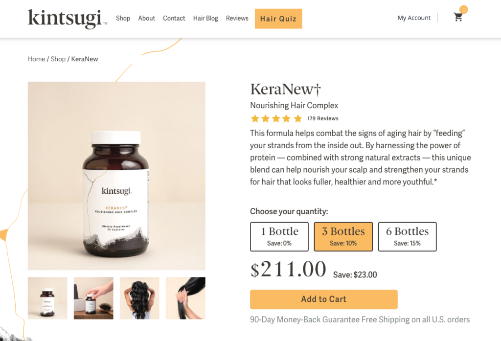 KeraNew Website