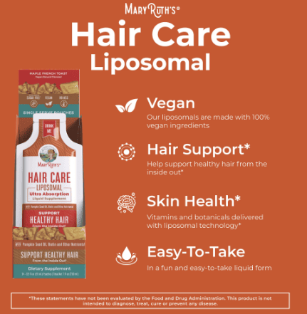 Mary Ruthโs Hair Care Liposomal Benefits