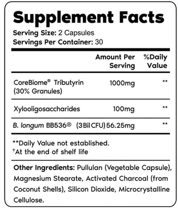 primal gut restore supplement facts