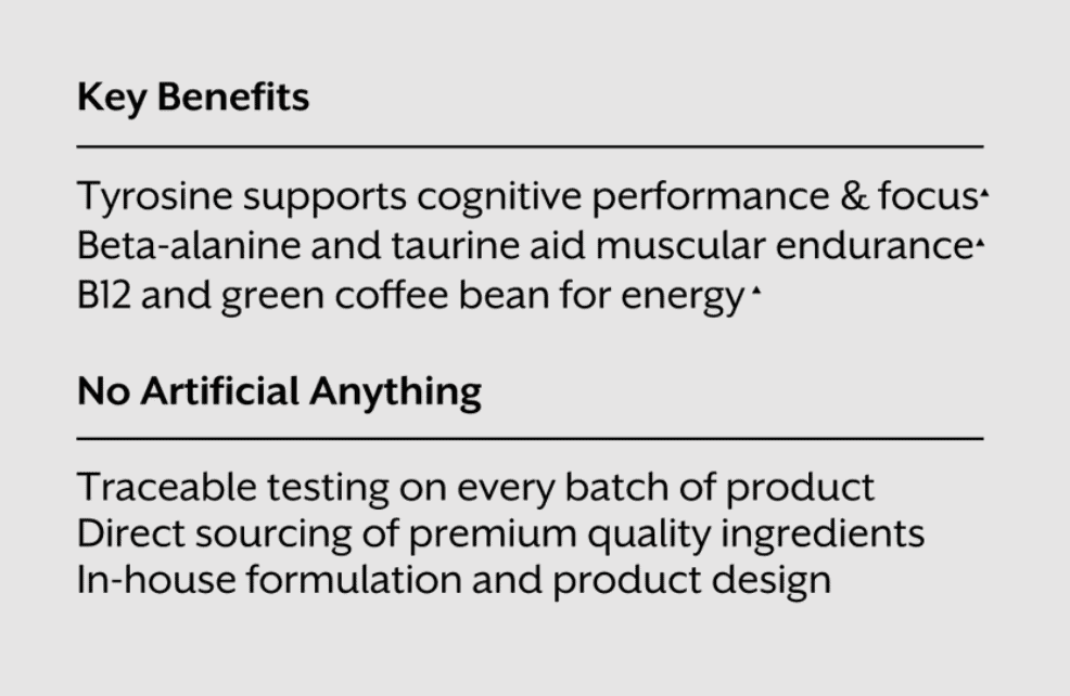 Promix Pre-Workout Benefits