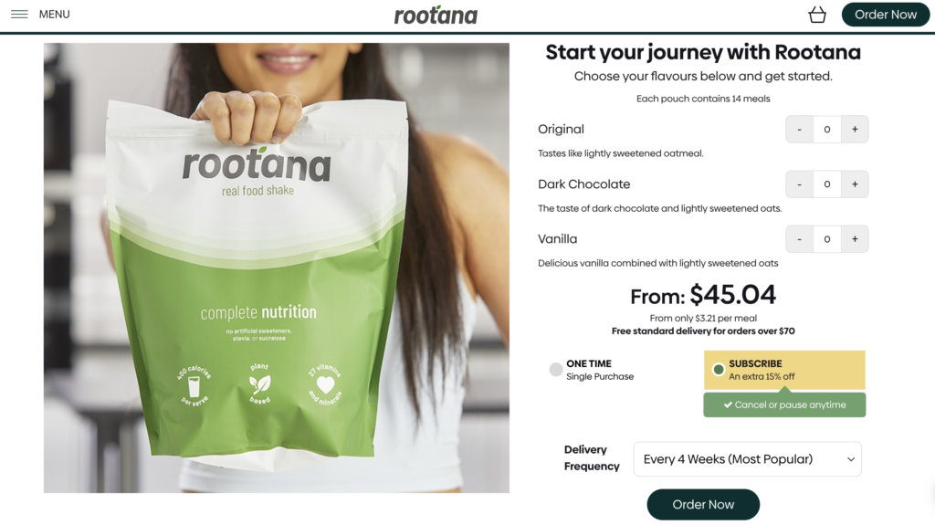 Rootana Website
