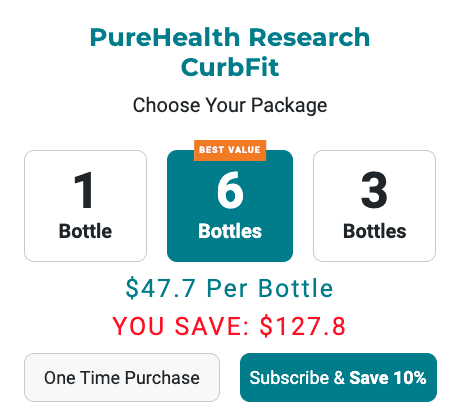 curbfit pricing