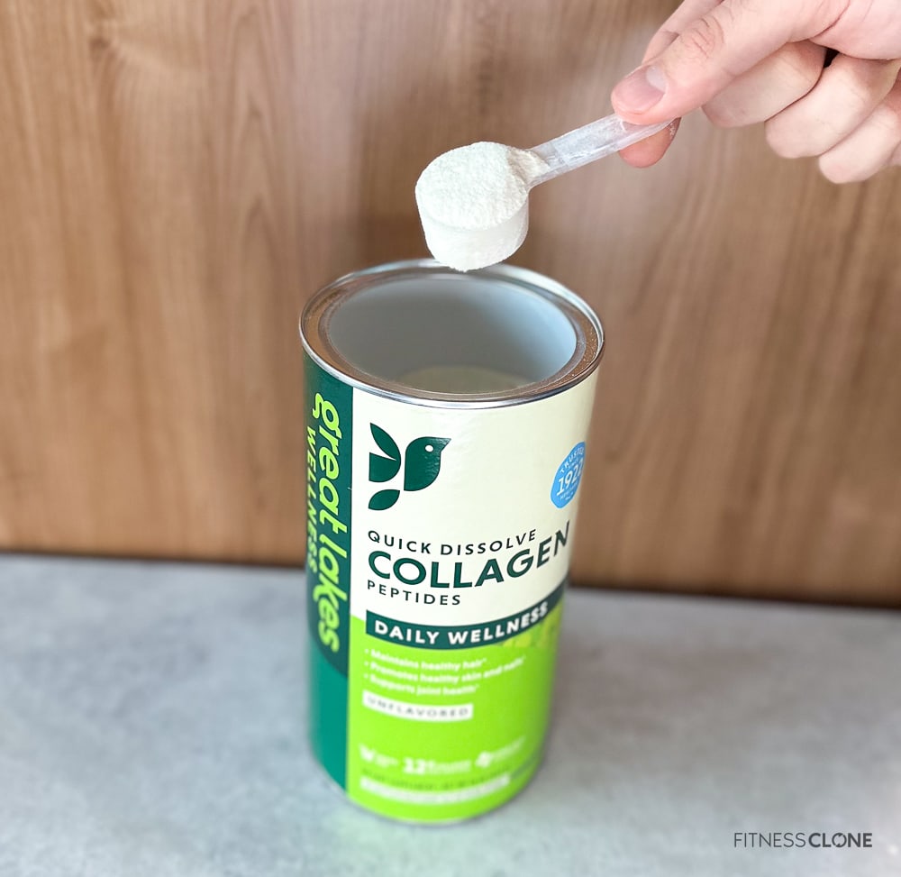 great lakes collagen powder scoop