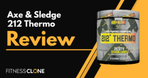 axe & sledge 212 thermo review
